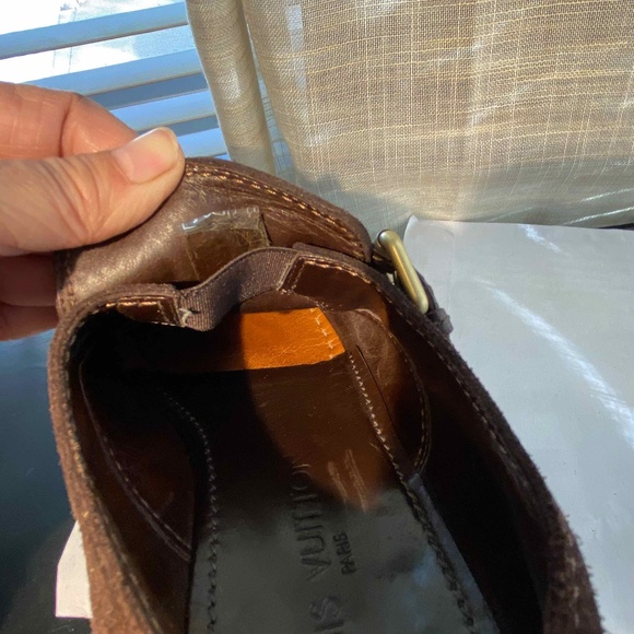 MEN' LOUIS VUITTON BROWN SUEDE LEATHER Cowboy SHOES ANKL BOOTS western 6 loafers - Picture 6 of 9